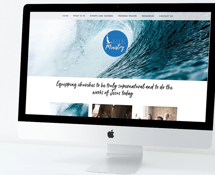 Jesus Ministry website design and build