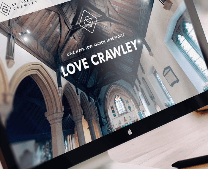 St John's Crawley website design and build